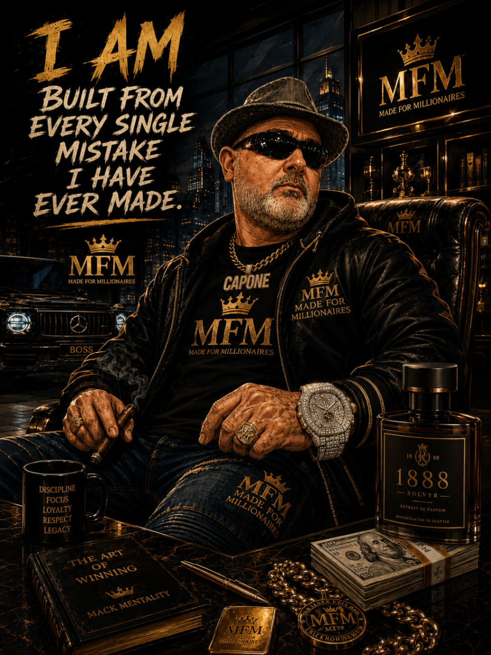 MFM campaign photography — Capone