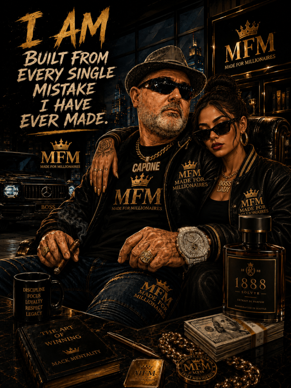MFM campaign photography — Capone