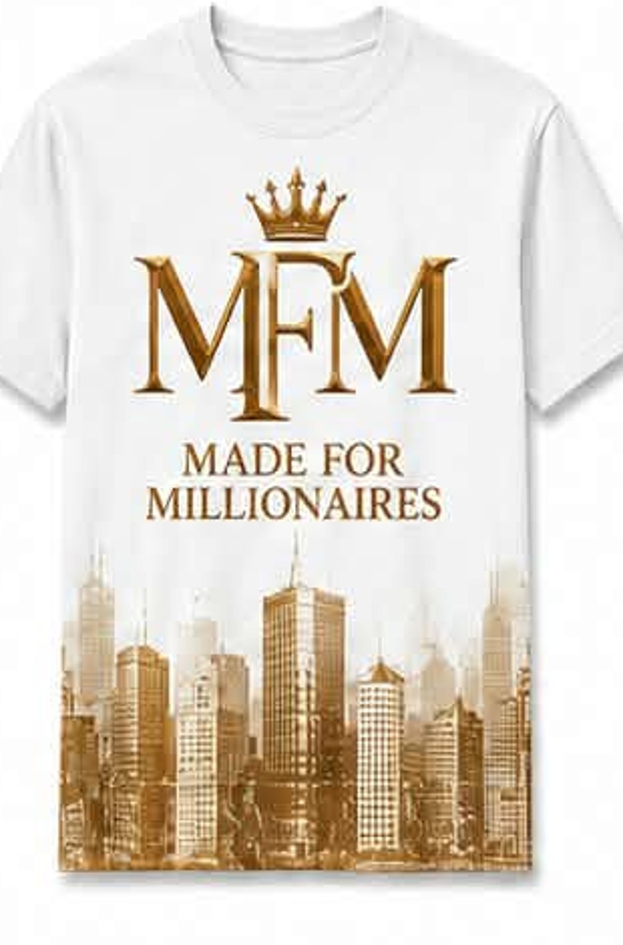 Gold City Tee front view