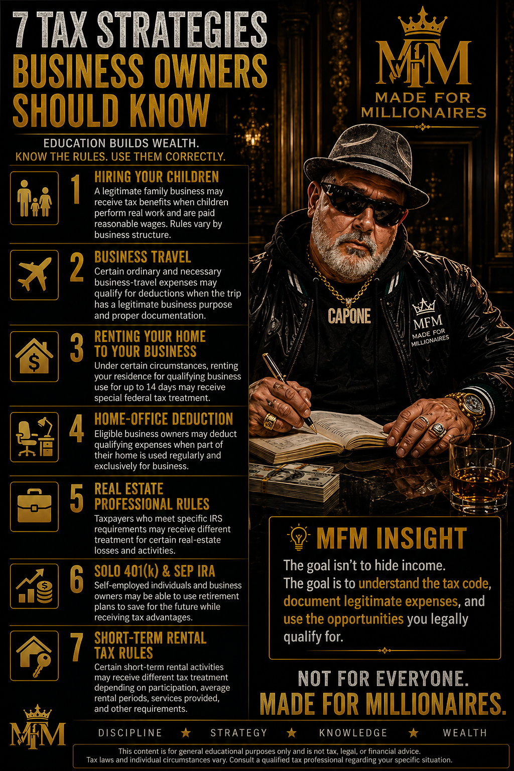 MFM campaign photography — Capone