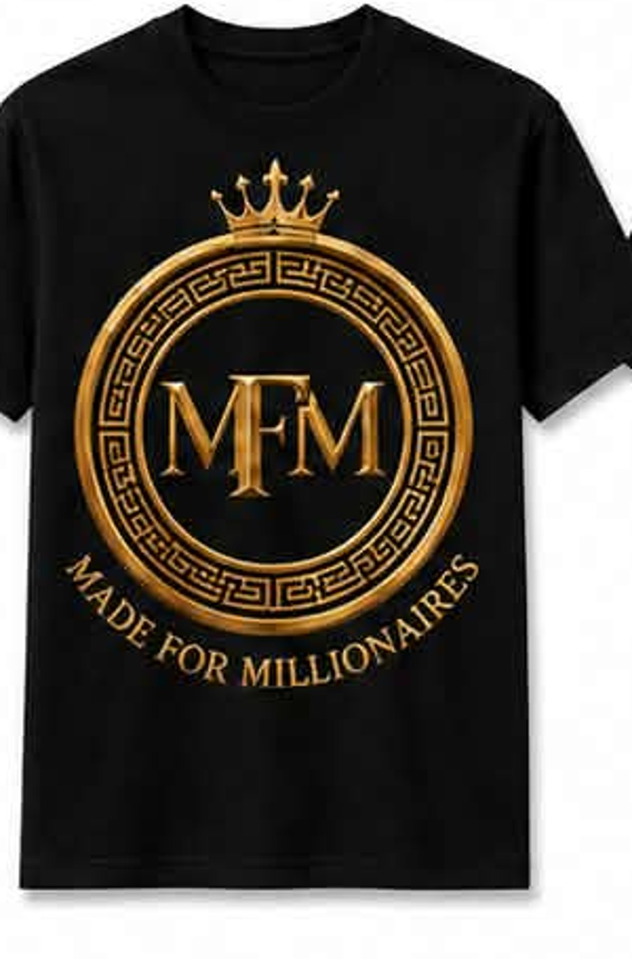 Gold Crest Tee front view